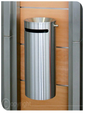 Edelstahl Sicherheits-Abfallbehälter Indoor