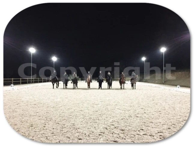 Flutlicht Reitstadion Aachen